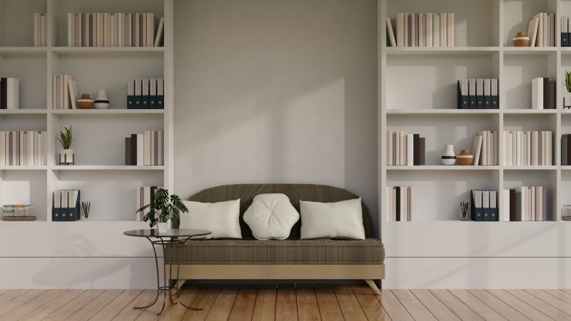 Built In Bookcase Installation in Winston Salem, NC