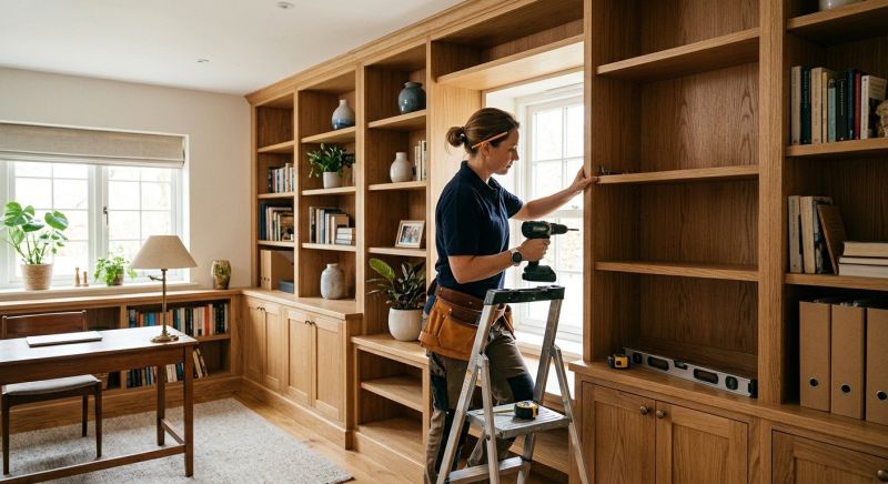 Library Shelving Installation in Woodbridge, VA